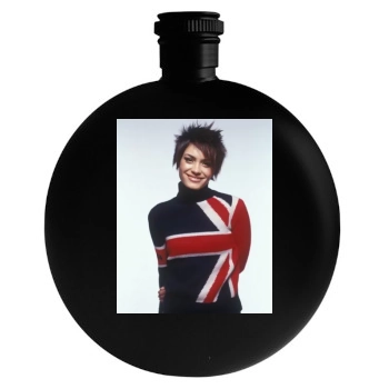 Shannyn Sossamon Round Flask