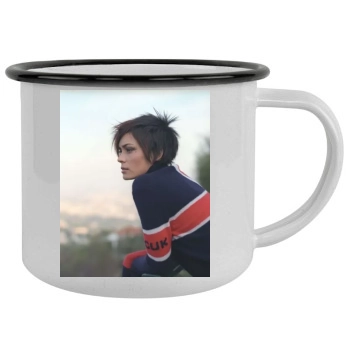 Shannyn Sossamon Camping Mug