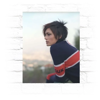 Shannyn Sossamon Metal Wall Art