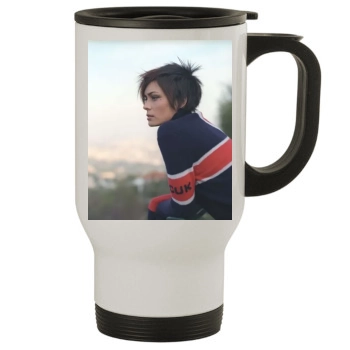 Shannyn Sossamon Stainless Steel Travel Mug