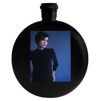 Shannyn Sossamon Round Flask