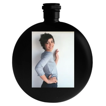 Shannyn Sossamon Round Flask