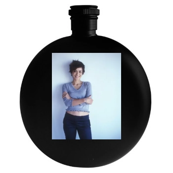 Shannyn Sossamon Round Flask