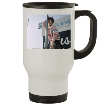 Shannyn Sossamon Stainless Steel Travel Mug