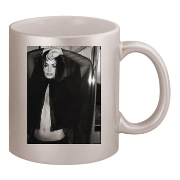 Shannyn Sossamon 11oz Metallic Silver Mug