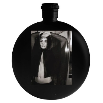 Shannyn Sossamon Round Flask