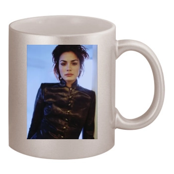 Shannyn Sossamon 11oz Metallic Silver Mug