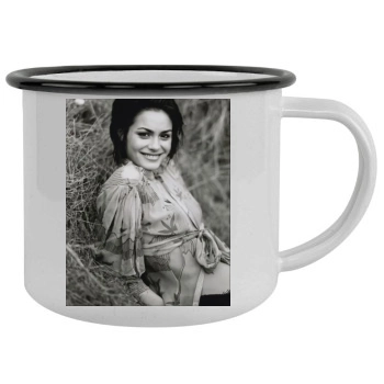 Shannyn Sossamon Camping Mug