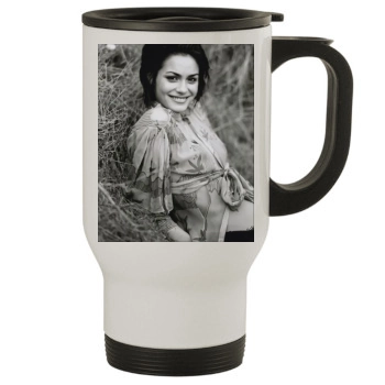 Shannyn Sossamon Stainless Steel Travel Mug