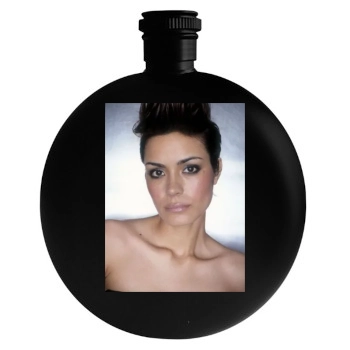 Shannyn Sossamon Round Flask