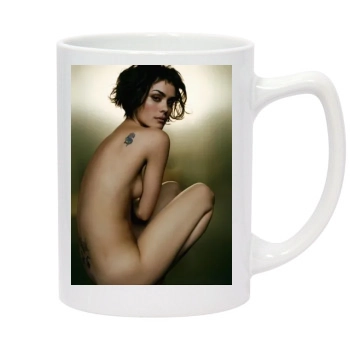 Shannyn Sossamon 14oz White Statesman Mug