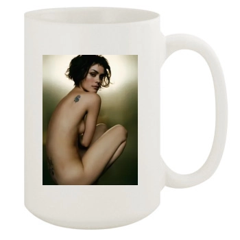 Shannyn Sossamon 15oz White Mug