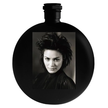 Shannyn Sossamon Round Flask