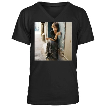 Shannyn Sossamon Men's V-Neck T-Shirt