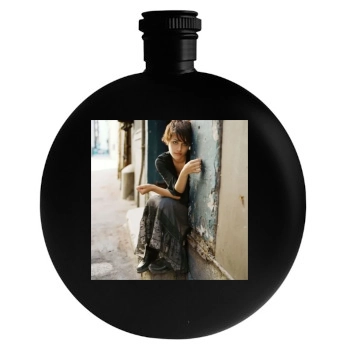 Shannyn Sossamon Round Flask