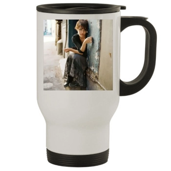 Shannyn Sossamon Stainless Steel Travel Mug