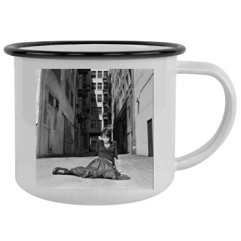 Shannyn Sossamon Camping Mug