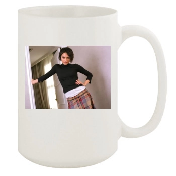 Shannyn Sossamon 15oz White Mug