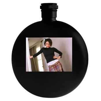 Shannyn Sossamon Round Flask