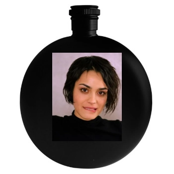 Shannyn Sossamon Round Flask