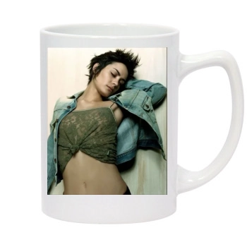 Shannyn Sossamon 14oz White Statesman Mug