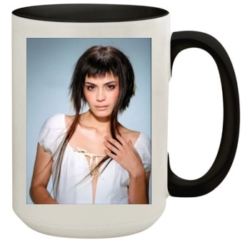 Shannyn Sossamon 15oz Colored Inner & Handle Mug