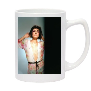 Shannyn Sossamon 14oz White Statesman Mug