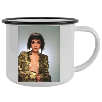 Shannyn Sossamon Camping Mug