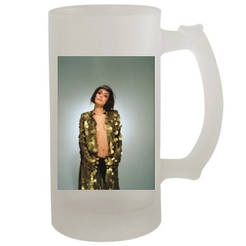 Shannyn Sossamon 16oz Frosted Beer Stein