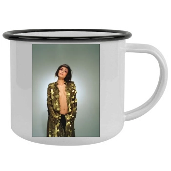 Shannyn Sossamon Camping Mug