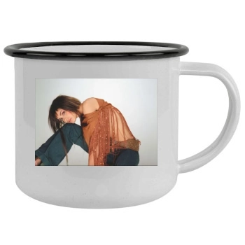 Shannyn Sossamon Camping Mug