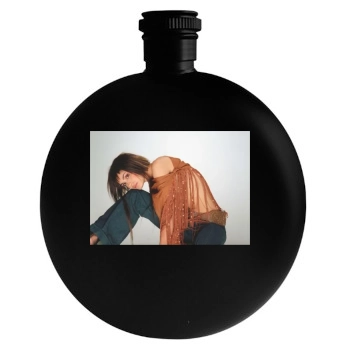 Shannyn Sossamon Round Flask