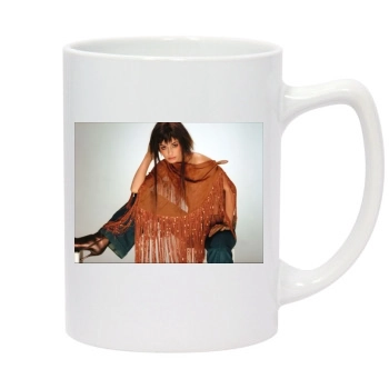 Shannyn Sossamon 14oz White Statesman Mug