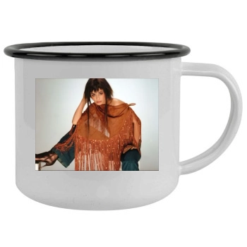 Shannyn Sossamon Camping Mug