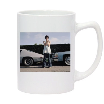 Shannyn Sossamon 14oz White Statesman Mug