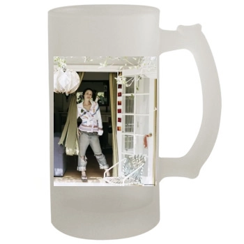 Shannyn Sossamon 16oz Frosted Beer Stein