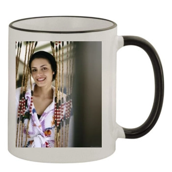 Shannyn Sossamon 11oz Colored Rim & Handle Mug