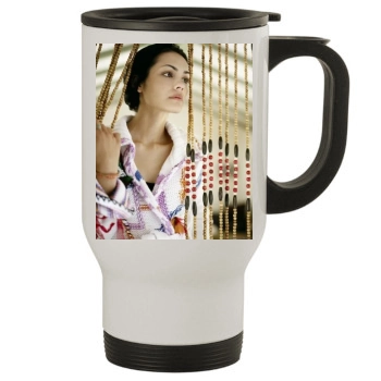 Shannyn Sossamon Stainless Steel Travel Mug