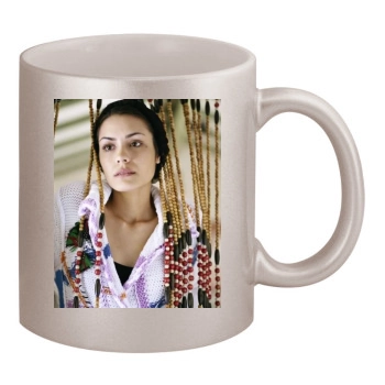 Shannyn Sossamon 11oz Metallic Silver Mug