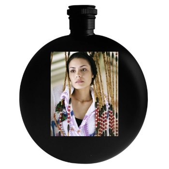 Shannyn Sossamon Round Flask