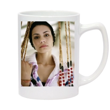 Shannyn Sossamon 14oz White Statesman Mug