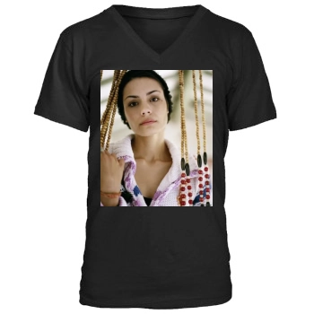 Shannyn Sossamon Men's V-Neck T-Shirt