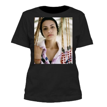 Shannyn Sossamon Women's Cut T-Shirt