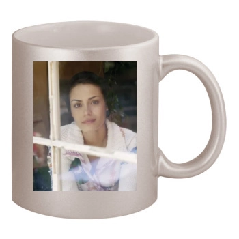 Shannyn Sossamon 11oz Metallic Silver Mug