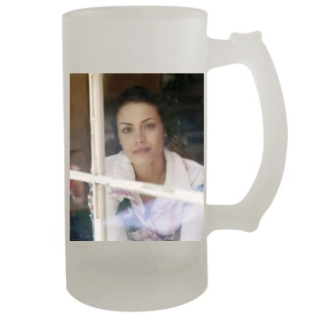 Shannyn Sossamon 16oz Frosted Beer Stein