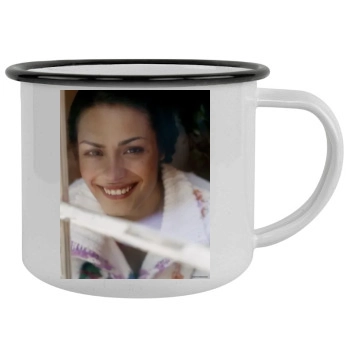 Shannyn Sossamon Camping Mug