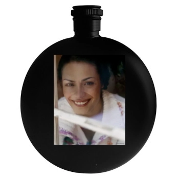 Shannyn Sossamon Round Flask