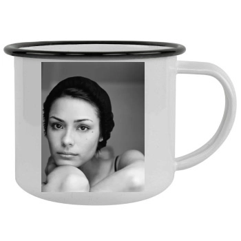 Shannyn Sossamon Camping Mug