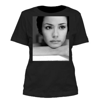 Shannyn Sossamon Women's Cut T-Shirt