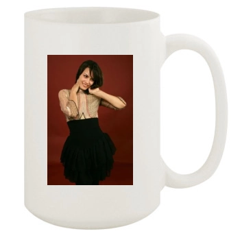 Shannyn Sossamon 15oz White Mug